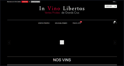 Desktop Screenshot of invinolibertas.com